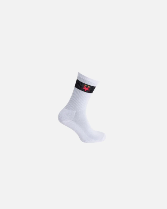 Slavia ponožky Black Stripe unisex bílá