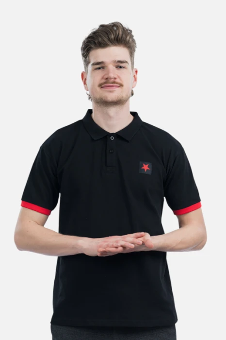 Polo Slavia Essential  muži černá