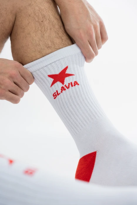 Ponožky Slavia Essential 2 pack unisex černá/červená