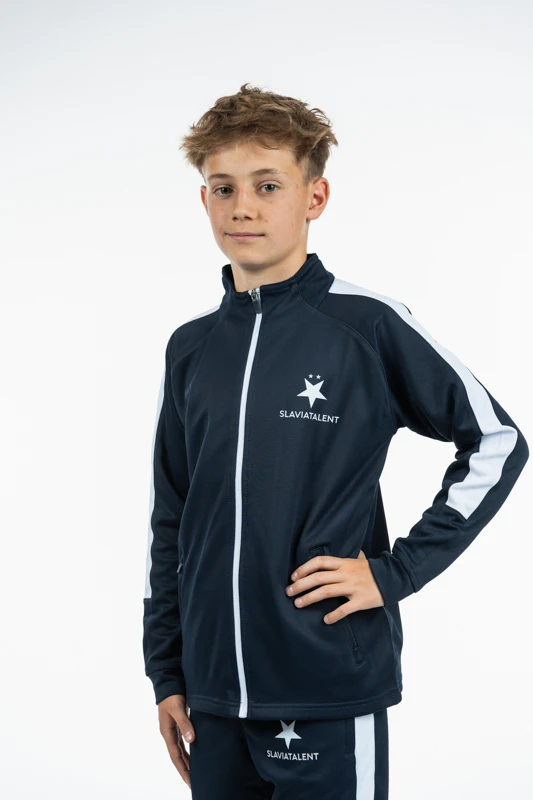 Sportovní mikina Slavia talent děti modrá