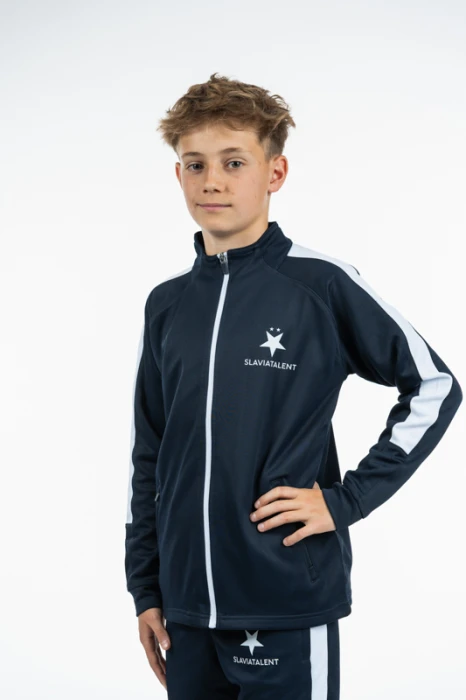 Sportovní mikina Slavia talent děti modrá