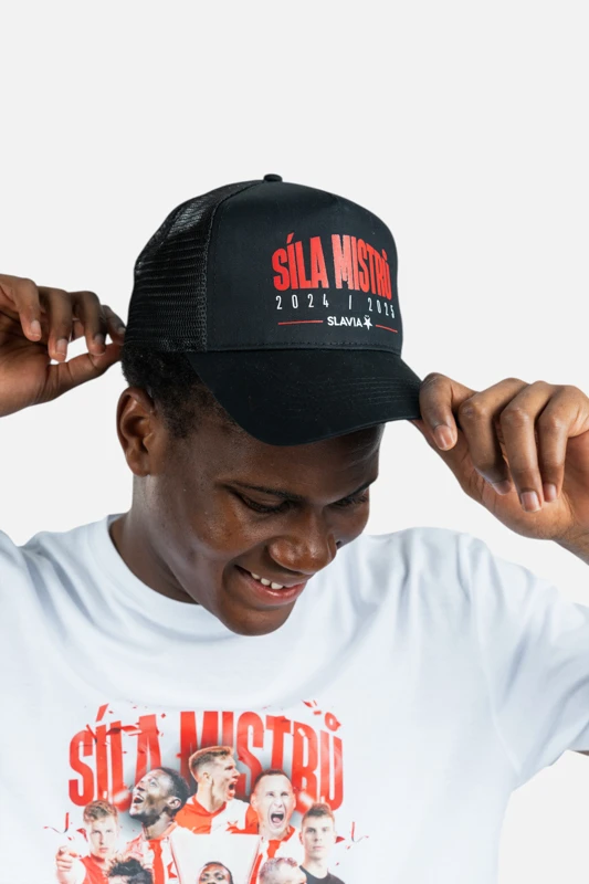 Trucker kšiltovka Síla mistrů unisex černá