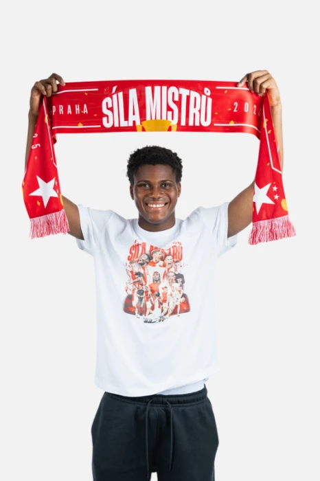 Šála Síla mistrů  červená