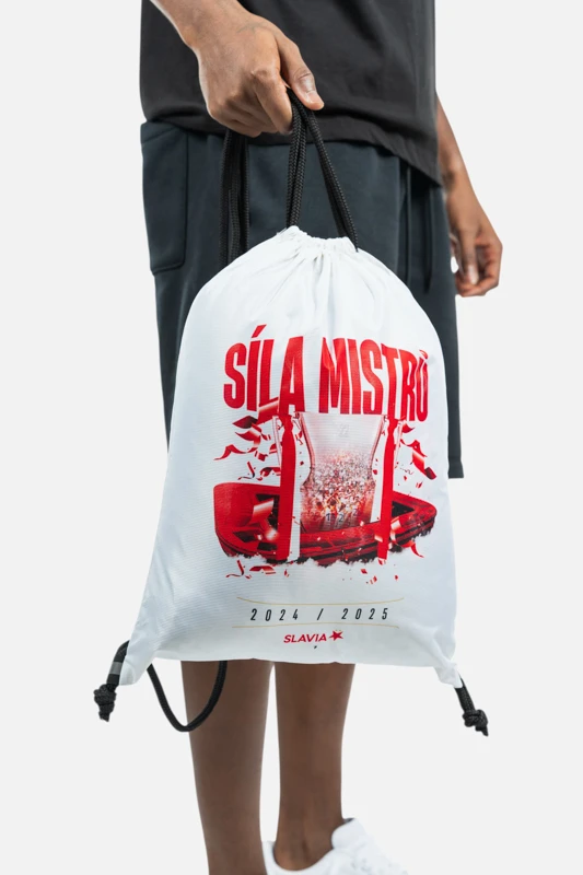 Gymsack Slavia Síla mistrů  bílá