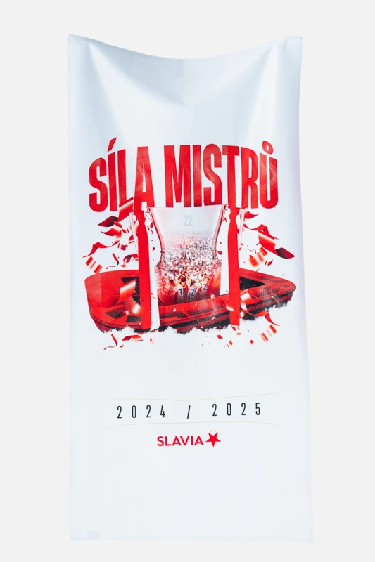 Osuška Síla mistrů  bílá one size