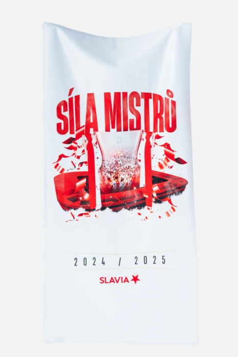 Osuška Síla mistrů  bílá one size
