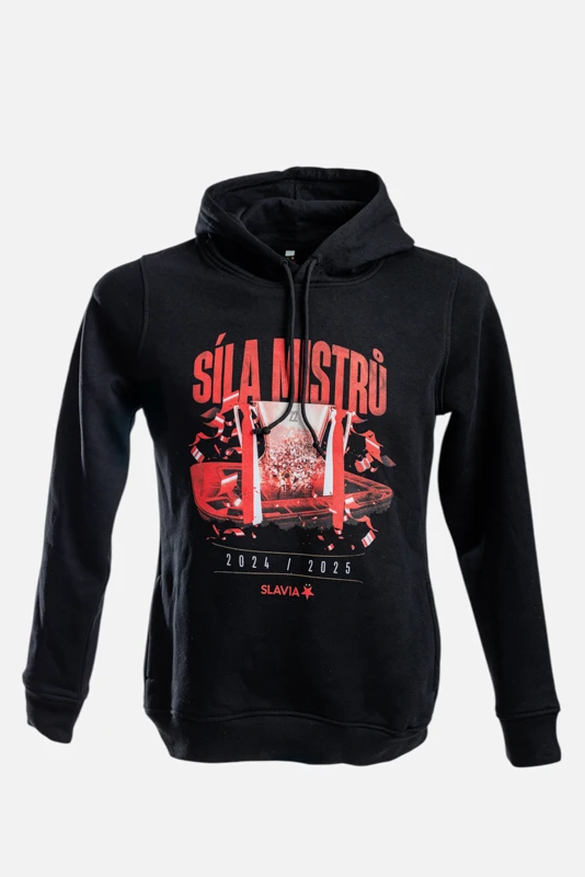 Mikina Síla mistrů děti černá