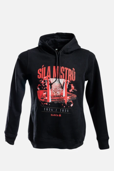Mikina Síla mistrů děti černá