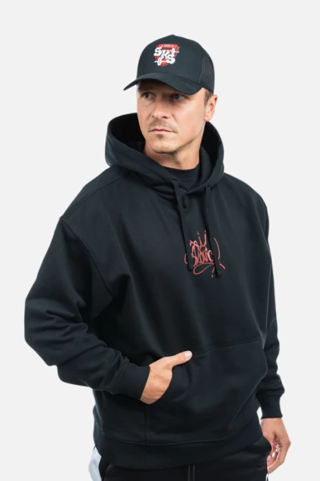 Mikina Hoodie Erb Slavia x Pasta Oner unisex černá