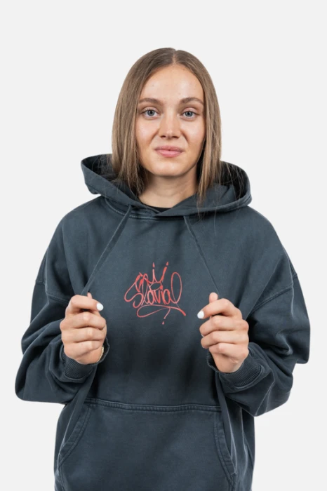 Mikina Hoodie Erb Slavia x Pasta Oner unisex černá