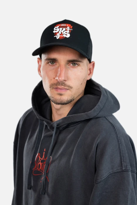 Kšiltovka Erb Slavia x Pasta Oner  černá