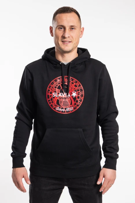 Mikina Slavia Astro Clock muži černá