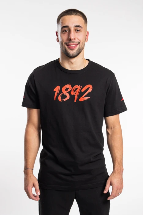 Triko Slavia 1892 Brush muži černá