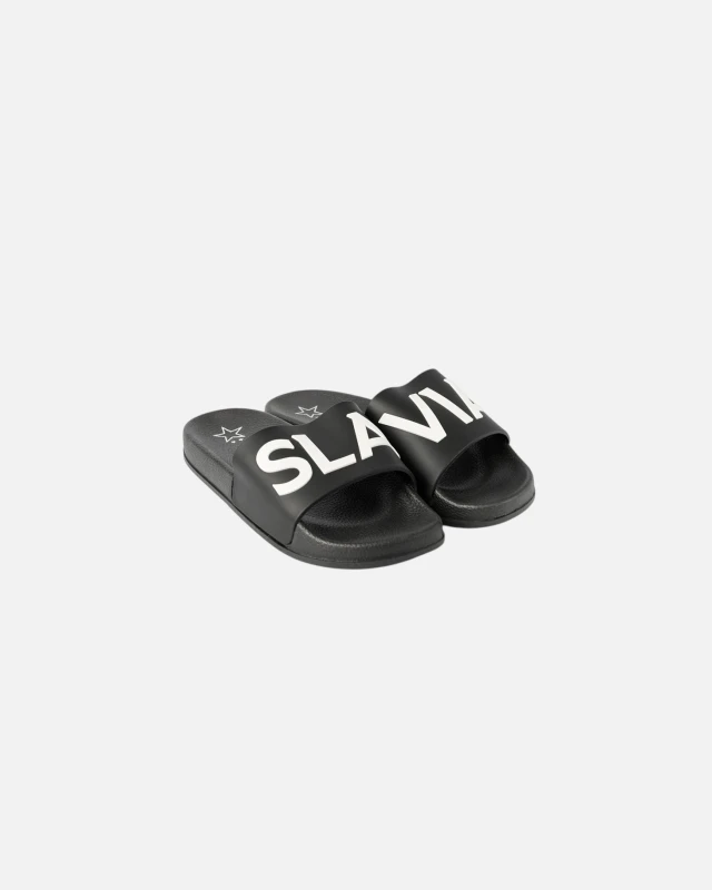 Pantofle BLACK SLAVIA official unisex černá