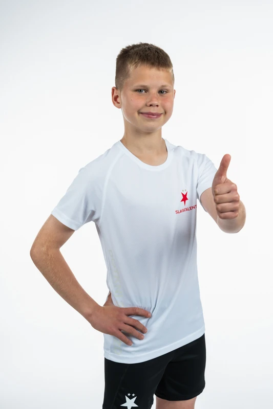 Tréninkové triko Slavia talent děti bílá