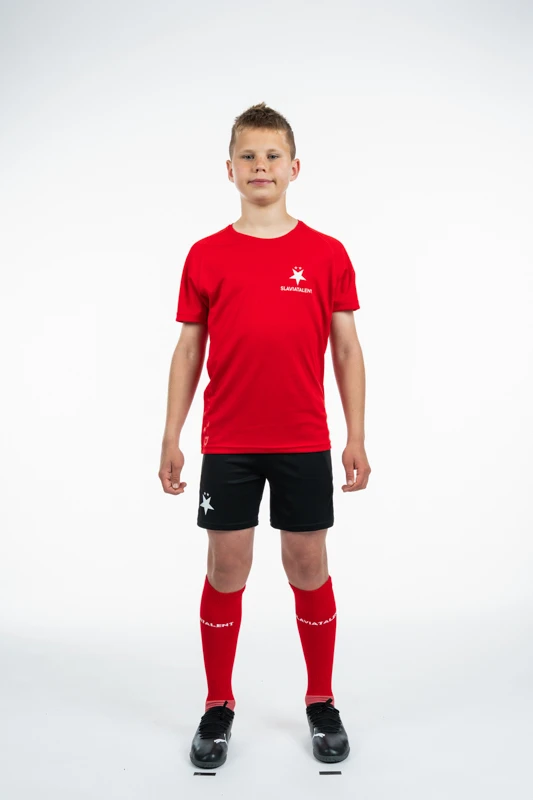 Tréninkové triko Slavia talent děti červená