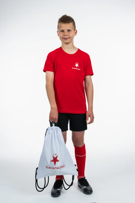 Tréninkové triko Slavia talent děti červená